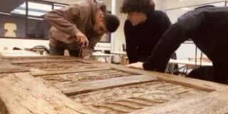 À Cholet, les apprentis menuisiers du lycée Renaudeau oeuvrent pour le château d'Angers