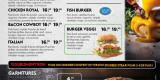 Burger Cholet : au menu, 10 types de burgers pour régaler vos papilles