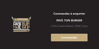 Commandez en ligne, emportez et dégustez