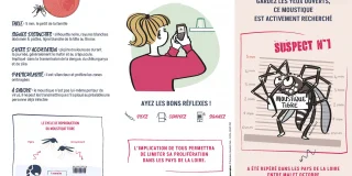 Campagne de prévention du moustique tigre à la Séguinière.