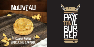 Nouveau 💥 Le cookie pomme, spéculoos et caramel débarque