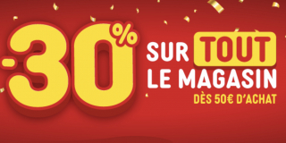 Promo Gifi Cholet -30% sur tout le magasin dès 50€ d’achat