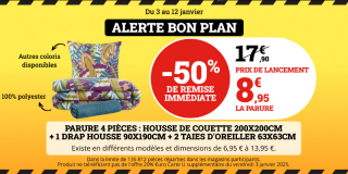 Alerte bon plan à Cholet du 03 janvier 2025 au 12 janvier 2025