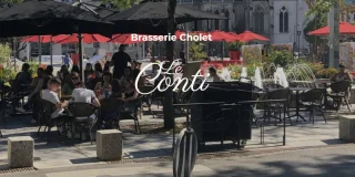 Création du site web de la brasserie Le Conti, en centre-ville de Cholet