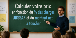 Auto-entrepreneur : la formule simple pour calculer son prix de vente
