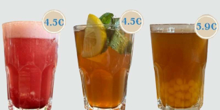 Boissons fraîches et douceurs sucrées : Limonade maison, Thé glacé maison, Bubble tea,