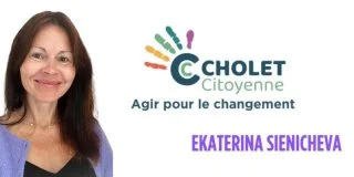 Ekaterina Sienichiva avec Cholet Citoyenne pour les élections municipales de Cholet 2026