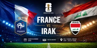 France - Irak | Mondial 2026. Vos pronostics jusqu’à 23h aujourd’hui. 50 à 150 yaaKs à gagner