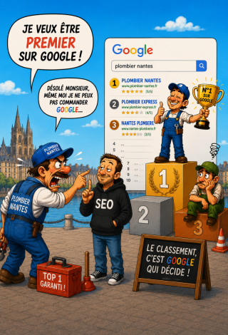 L’autre plombier de Nantes qui voulait être référencé en 1ère place sur Google.