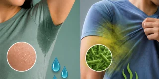 L’hyperhidrose et la bromhidrose concernent toutes les deux la transpiration, mais ce n’est pas la même chose.