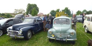Les paquerettes en ancienne à Cherré-au (72) pour les passionnés d’automobile