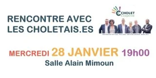 Municipales Cholet 2026 : rencontre avec les Choletais.es