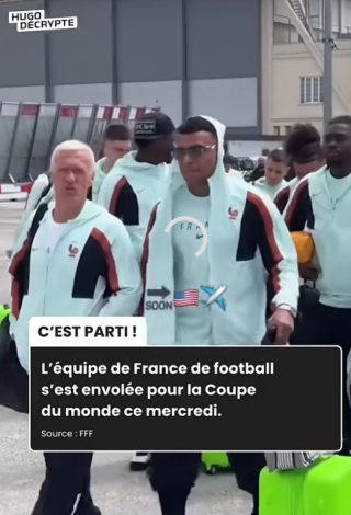 Les Bleus s’envolent pour la Coupe du monde 2026 !