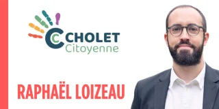 Raphaël Loizeau, colistier de Cholet Citoyenne, municipales Cholet 2026