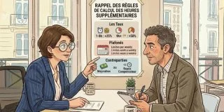Salariés, employeurs : rappel des règles de calcul des heures supplémentaires