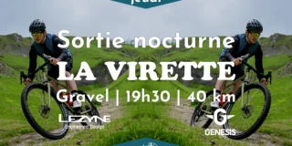 Sorties vélos : gravel semki-nocturne