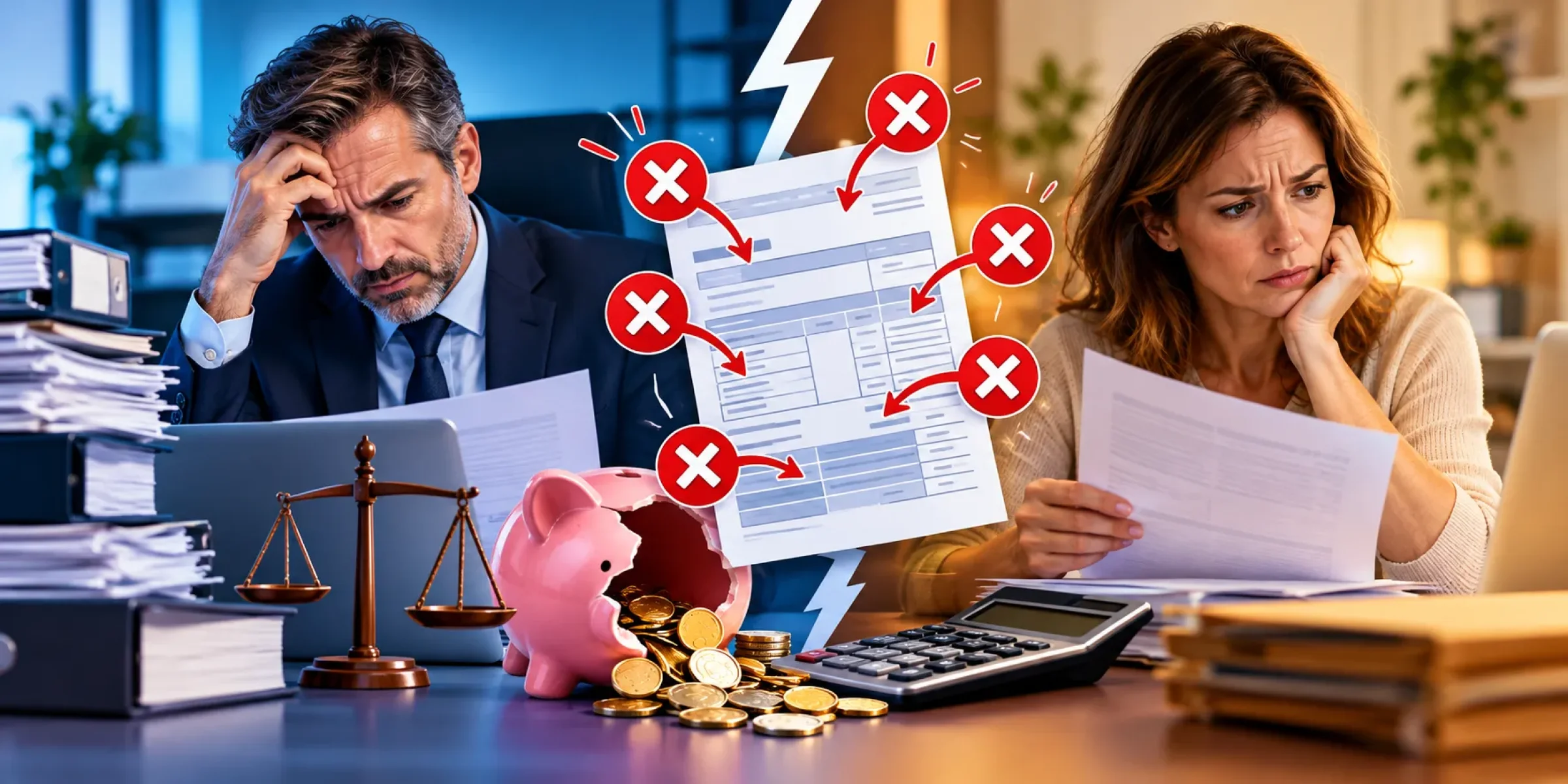 Solde de tout compte : 6 erreurs qui coûtent cher, côté employeur comme côté salarié