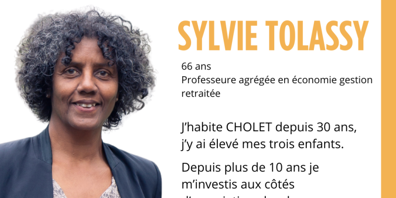 Sylvie Tolassy, membre de la liste Cholet Citoyenne, élections municipales Cholet 2026