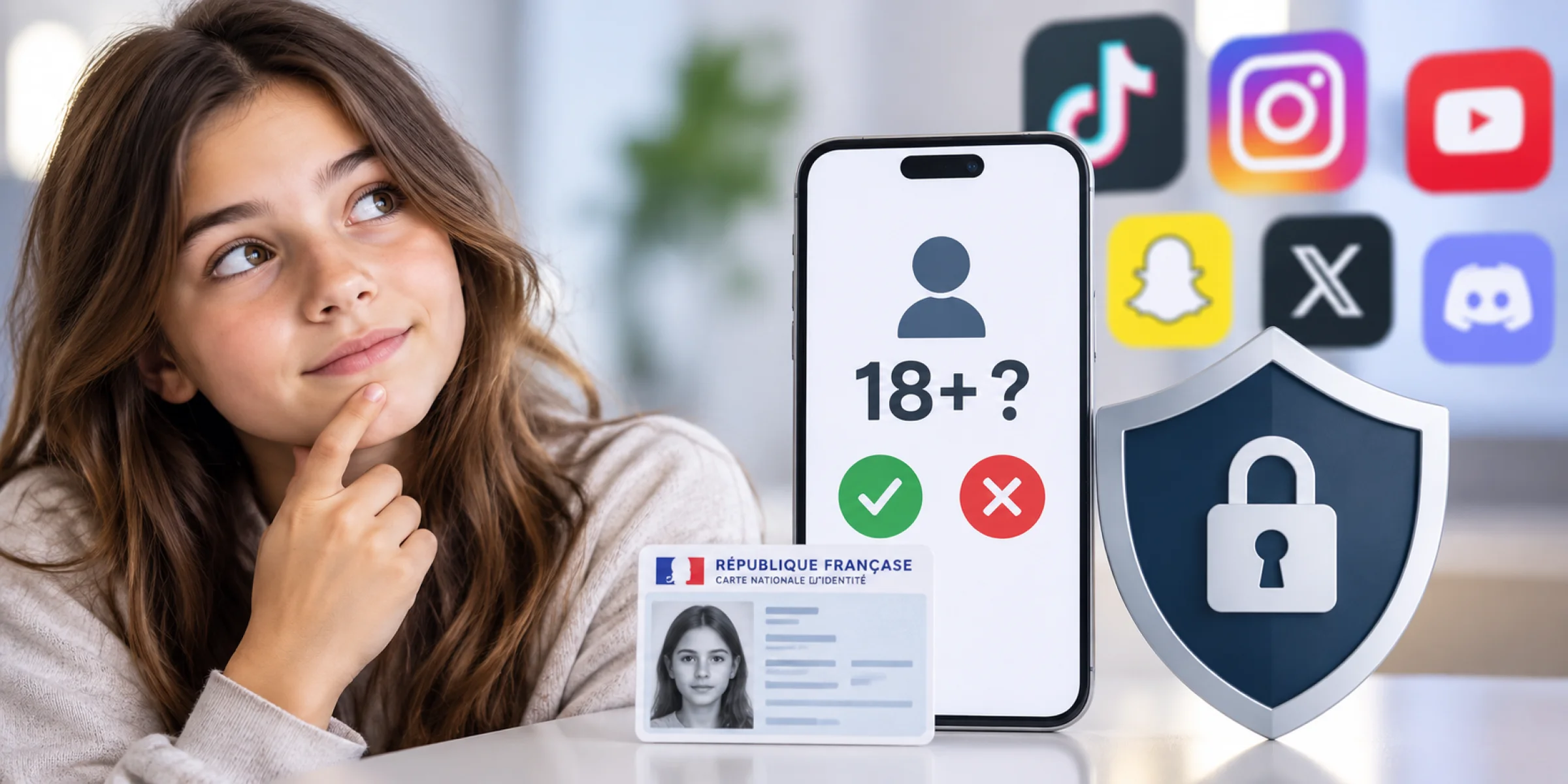 Une idée pour vérifier l’âge d’accès aux réseaux sociaux et à tout autre site web qui nécessite un compte
