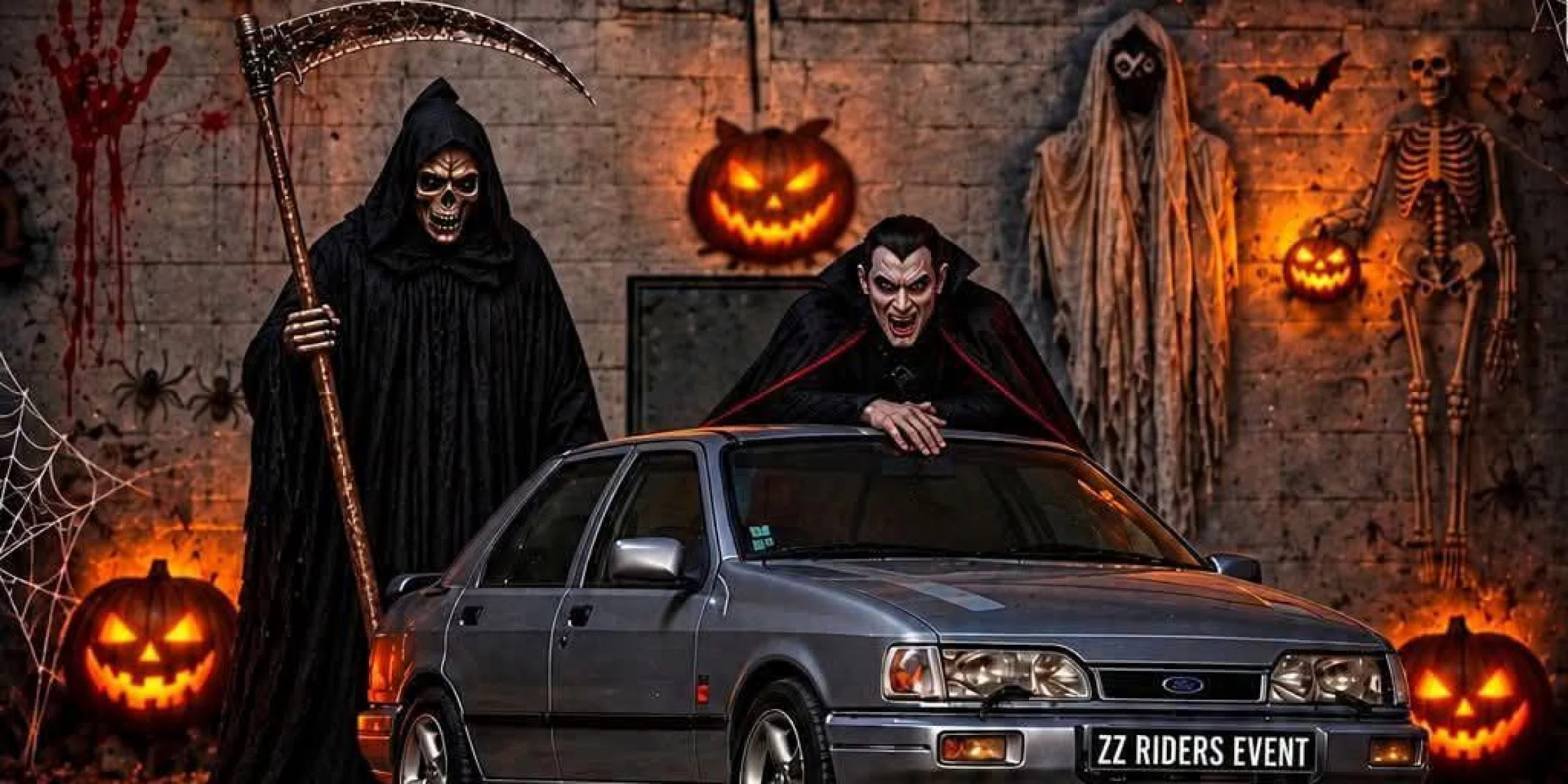zz riders fait son Halloween