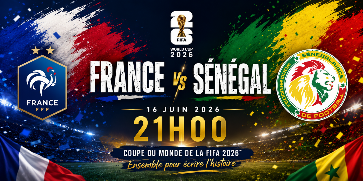 France - Sénégal | Mondial Football 2026