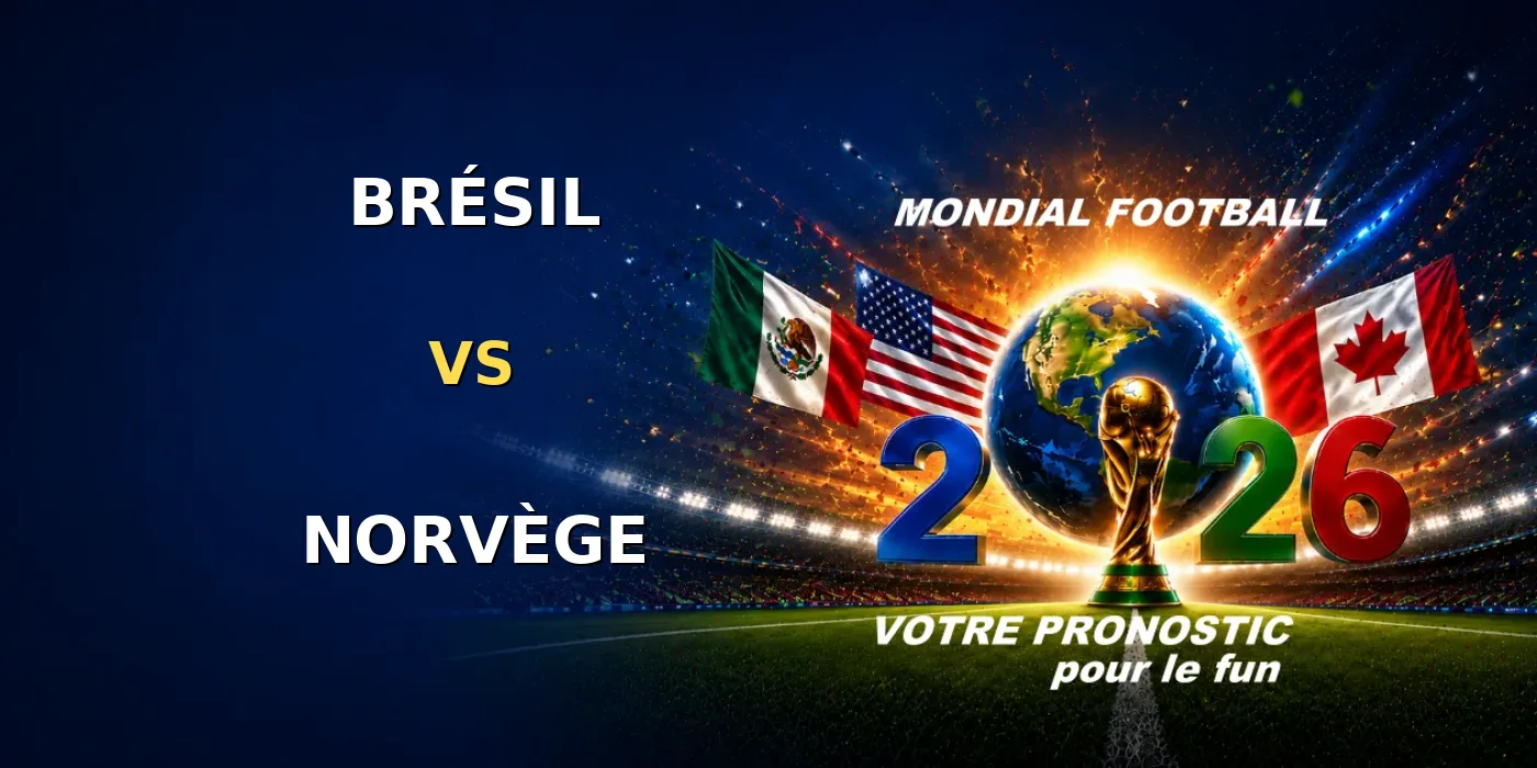 Brésil vs Norvège