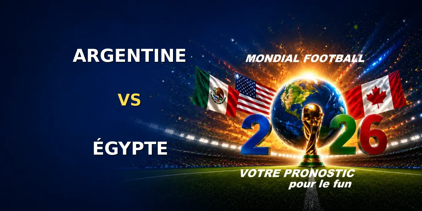 Argentine vs Égypte