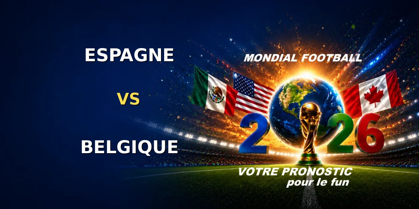 Espagne vs Belgique